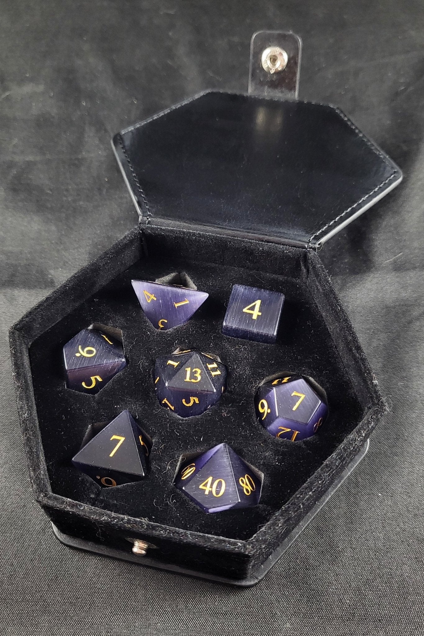 Imperial Grimalkin - Metal Dice Set for RPGs - D&D & Pathfinder