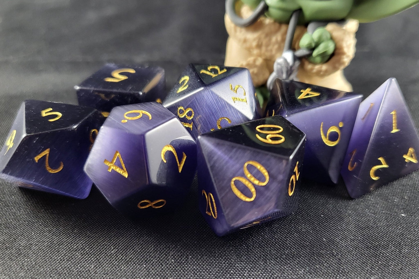 Imperial Grimalkin - Metal Dice Set for RPGs - D&D & Pathfinder