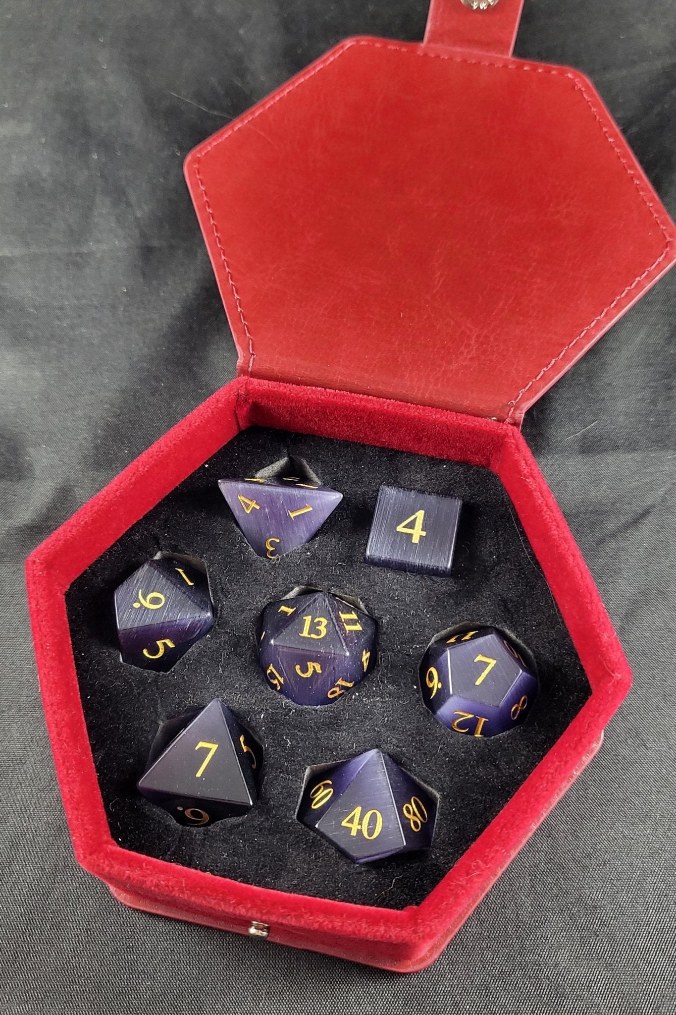 Imperial Grimalkin - Metal Dice Set for RPGs - D&D & Pathfinder