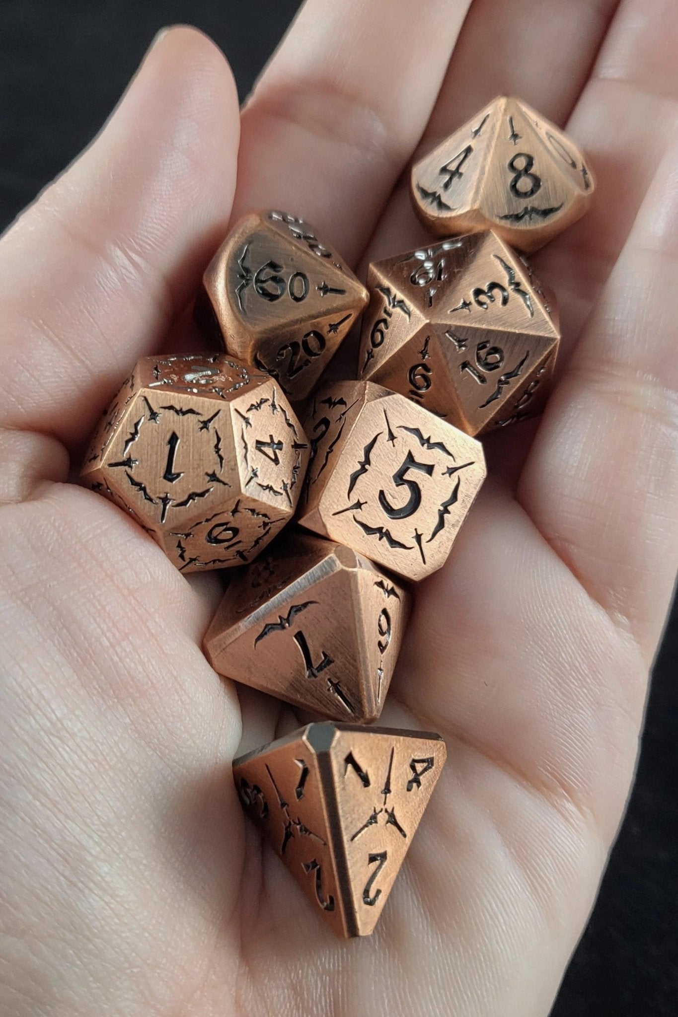 Skaltharim - Metal Dice Set for RPGs - D&D & Pathfinder