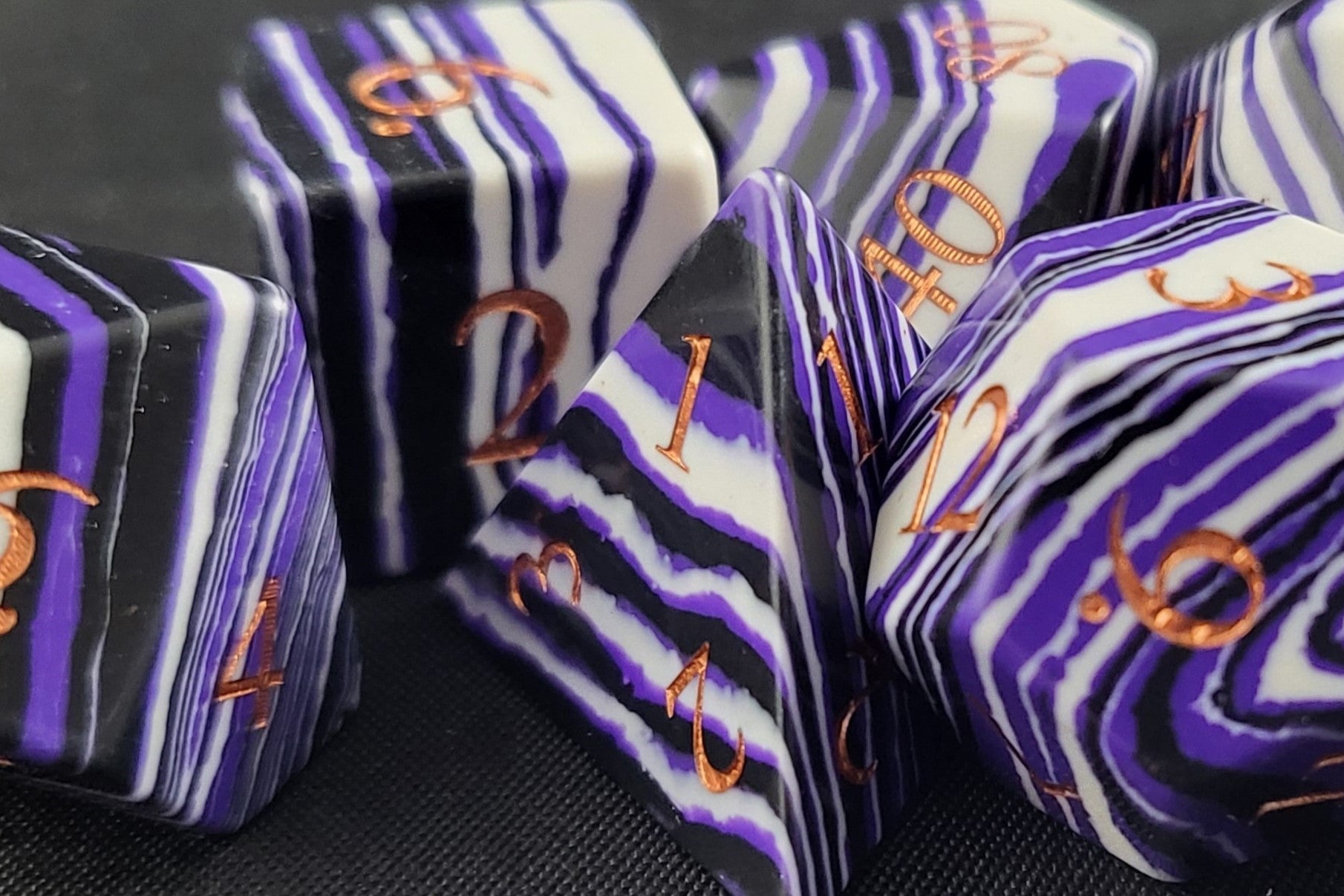 Guardians of Twilight - Metal Dice Set for RPGs - D&D & Pathfinder