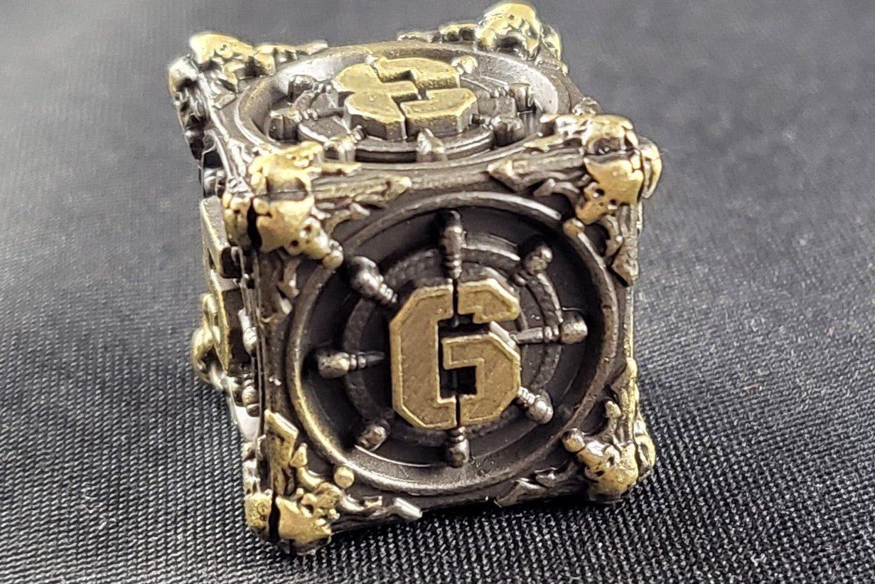 Metal Marauders - Metal Dice Set for RPGs - D&D & Pathfinder